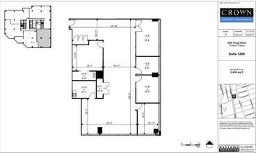 5255 Yonge St, Toronto, ON for lease Floor Plan- Image 1 of 1