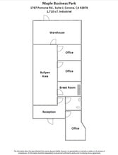 127 Business Center Dr, Corona, CA for lease Floor Plan- Image 1 of 1
