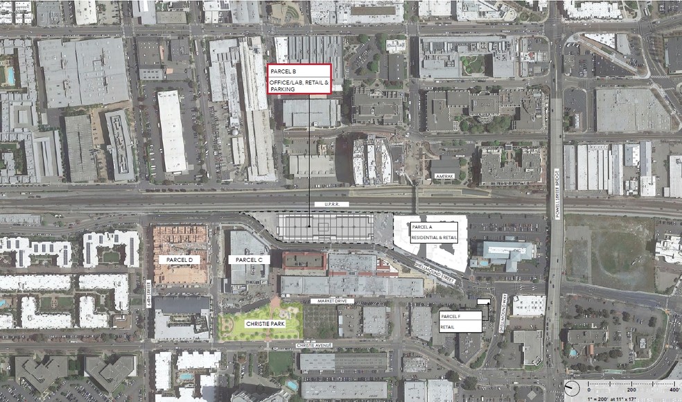 5959 Shellmound St, Emeryville, CA for lease - Aerial - Image 2 of 4