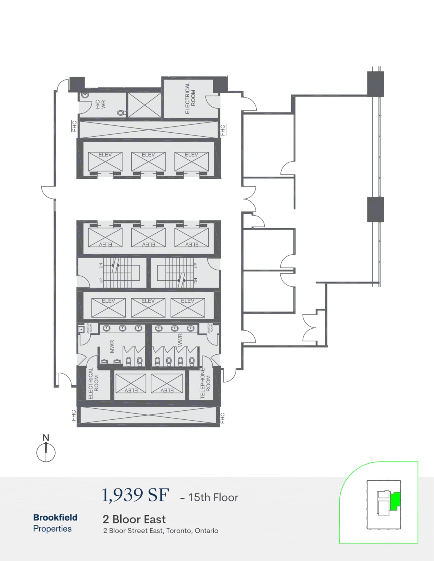 2 Bloor St E, Toronto, ON for lease Floor Plan- Image 1 of 1