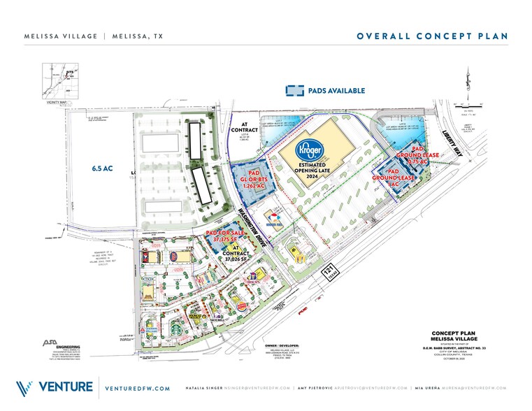 Washington Dr, Melissa, TX for sale - Site Plan - Image 1 of 1