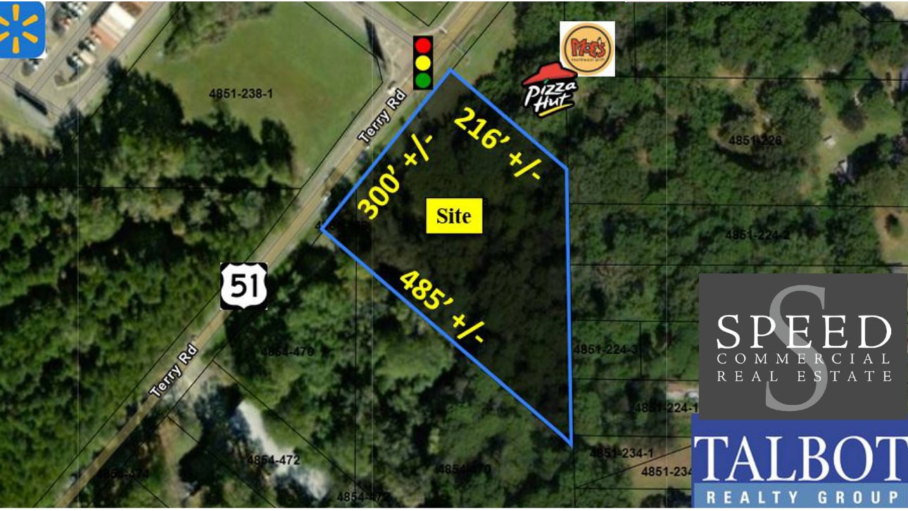 5820 Terry Rd, Byram, MS for sale Aerial- Image 1 of 5