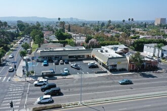 5600-5610 San Vicente Blvd, Los Angeles, CA - Aérien Vue de la carte