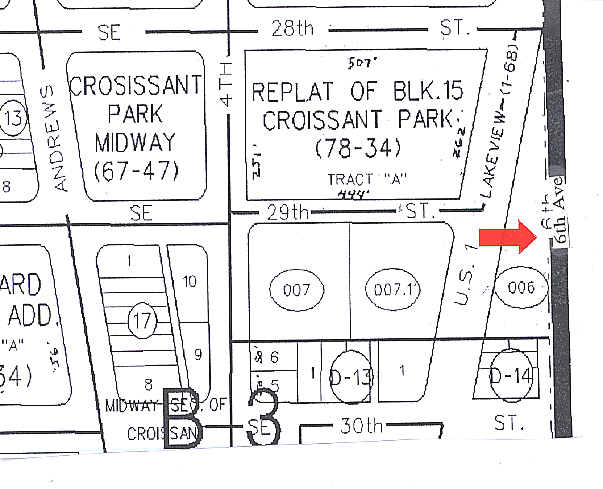 2900 SE 6th Ave, Fort Lauderdale, FL for sale - Plat Map - Image 2 of 2