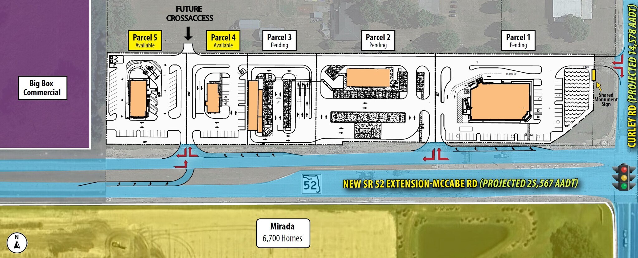 NWC of State Road 52 & Curley Rd, San Antonio, FL à louer Photo du bâtiment- Image 1 de 5