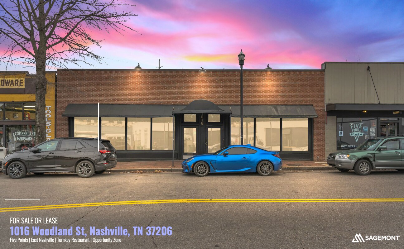 1016 Woodland St, Nashville, TN à vendre Photo du bâtiment- Image 1 de 1