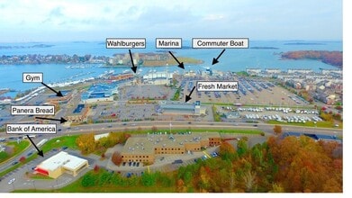 350 Lincoln St, Hingham, MA - AERIAL  map view - Image1