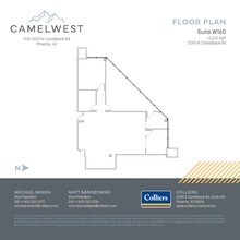 2001 W Camelback Rd, Phoenix, AZ à louer Plan d’étage- Image 1 de 1