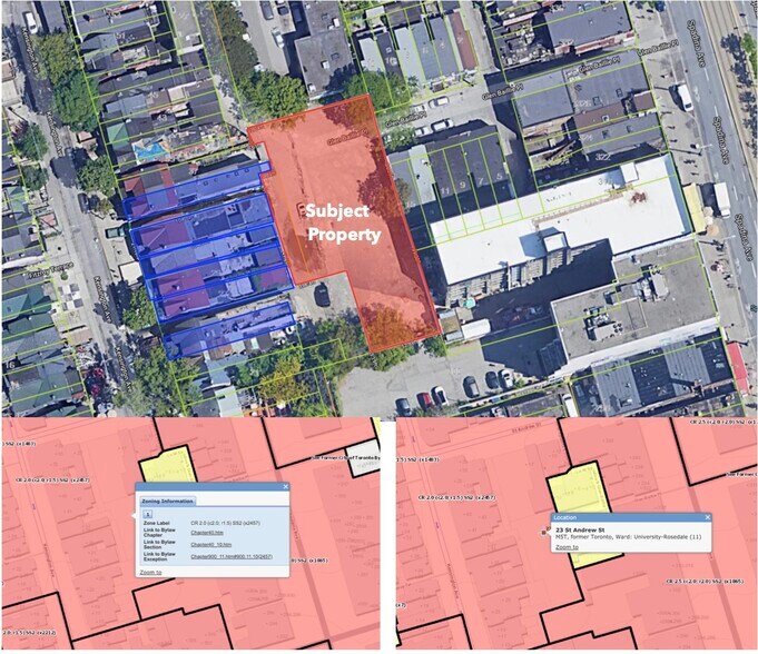 23 St Andrew St, Toronto, ON for sale - Aerial - Image 3 of 6