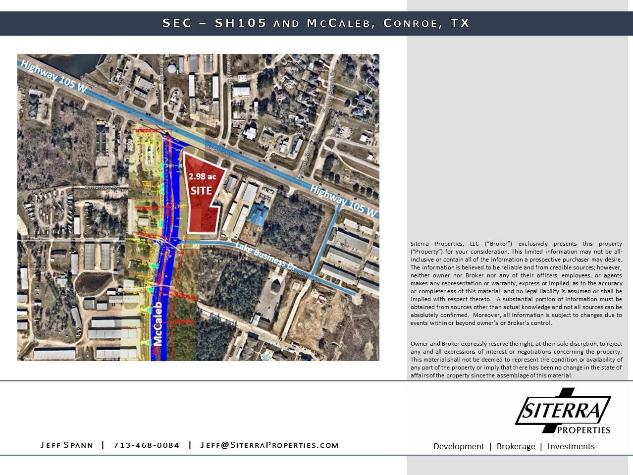 SEC-SH105 & McCaleb, Conroe, TX for lease Other- Image 1 of 2