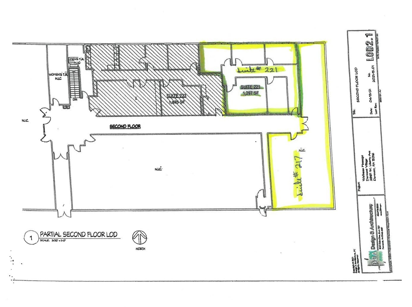 2961-2973 W Liberty Ave, Pittsburgh, PA à louer Plan d’étage- Image 1 de 1