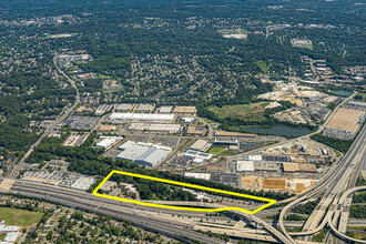 6800 Versar Ctr, Springfield, VA - Aérien  Vue de la carte