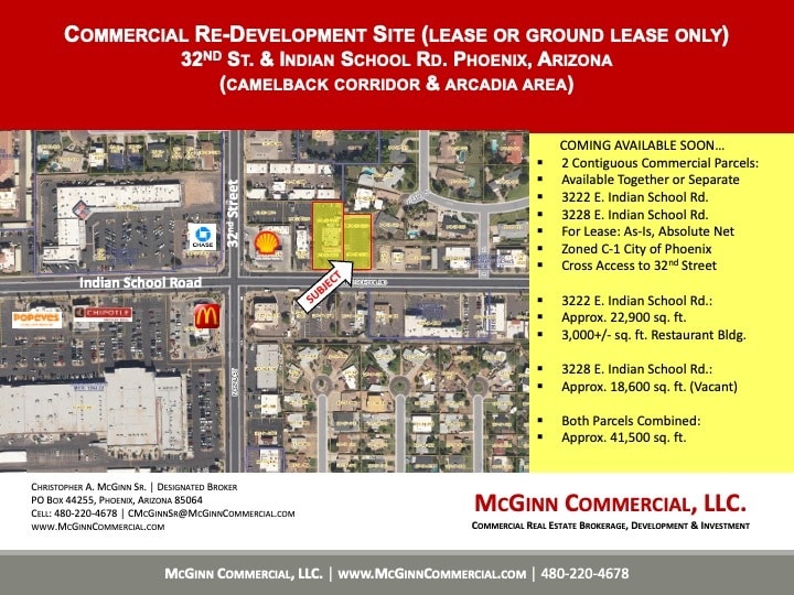 3228 E Indian School Rd, Phoenix, AZ for lease Primary Photo- Image 1 of 2