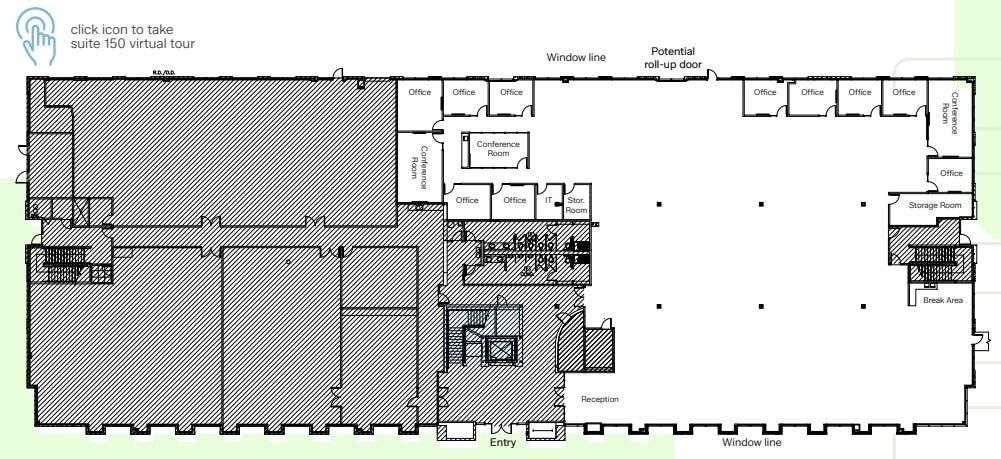 15378 Avenue of Science, San Diego, CA for lease Floor Plan- Image 1 of 8