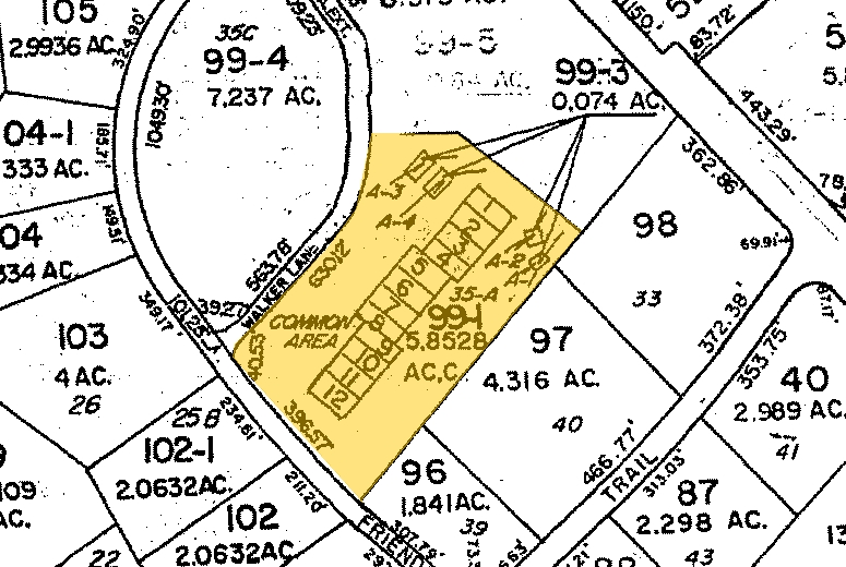 54-98 Walker Ln, Newtown, PA for lease - Plat Map - Image 2 of 6