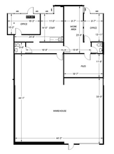 679-699 Strander Blvd, Tukwila, WA à louer Plan d’étage- Image 1 de 1