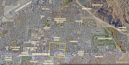 605 Sunny Dunes, Palm Springs, CA - AERIAL map view - Image1