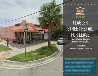 Plus de détails pour 1100-1110 W Flagler St, Miami, FL - Commerce de détail à louer