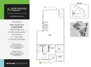 8601 Dunwoody Pl, Sandy Springs, GA for lease Floor Plan- Image 1 of 1