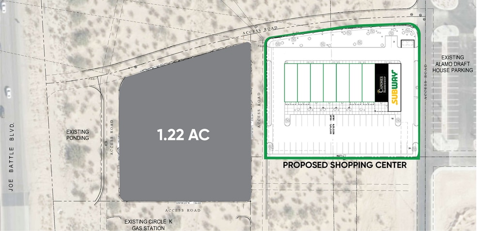 1416 Joe Battle Blvd, El Paso, TX for lease - Building Photo - Image 3 of 3