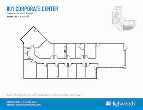 701 Corporate Center Dr, Raleigh, NC for lease Floor Plan- Image 1 of 1