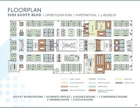 3325 Scott Blvd, Santa Clara, CA for lease Floor Plan- Image 1 of 1