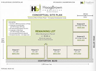More details for 111 Keller Rd, Centerton, AR - Land for Sale