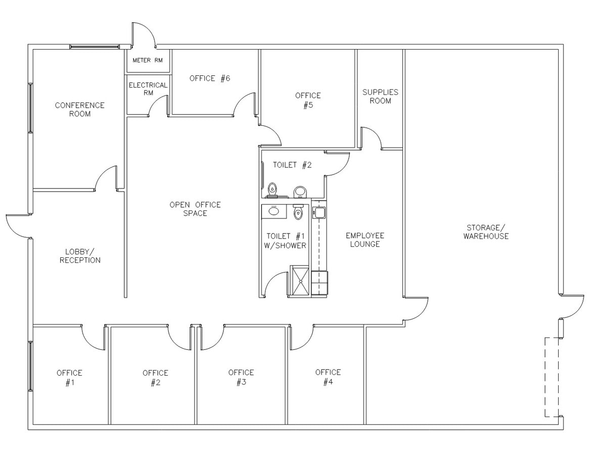 8111-8119 NW 33rd St, Miami, FL 33122 - Unit 8119 -  - Floor Plan - Image 1 of 12