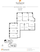 1800 Preston Park Blvd, Plano, TX à louer Plan d  tage- Image 1 de 1