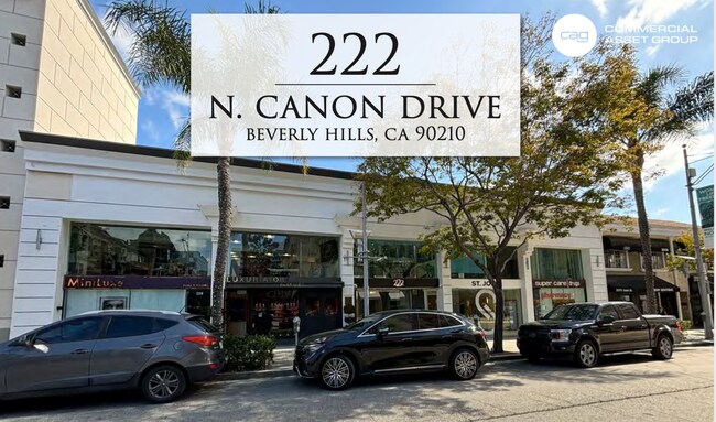 Plus de détails pour 220-228 N Canon Dr, Beverly Hills, CA - Bureau à louer