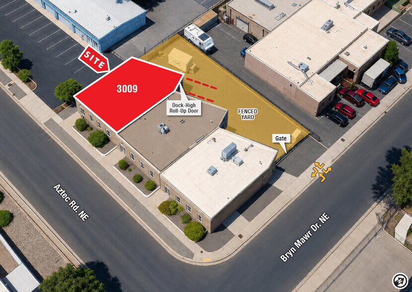 3007-3013 Aztec Rd NE, Albuquerque, NM for lease - Building Photo - Image 2 of 7