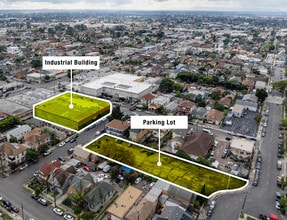 663 E 22nd St, Los Angeles, CA - AÉRIEN  Vue de la carte