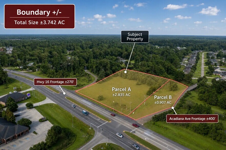 32880 LA Highway 16, Denham Springs, LA à vendre - Aérien - Image 1 de 7