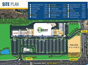 Woodbridge Center Way, Edgewood, MD à louer Plan de site- Image 1 de 1