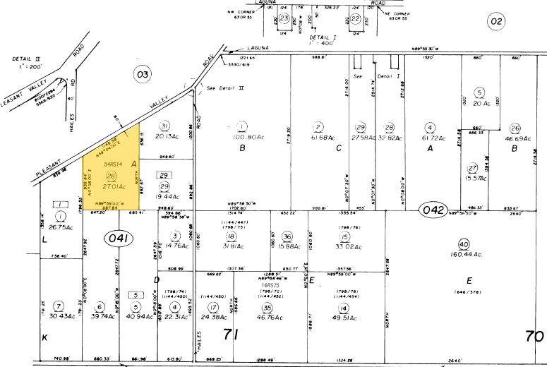 3126 E Pleasant Valley Rd, Oxnard, CA à vendre - Plan cadastral - Image 2 de 4