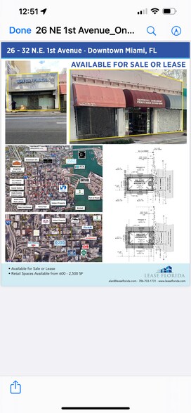 26-32 NE 1st Ave, Miami, FL à vendre - Photo du bâtiment - Image 2 de 8