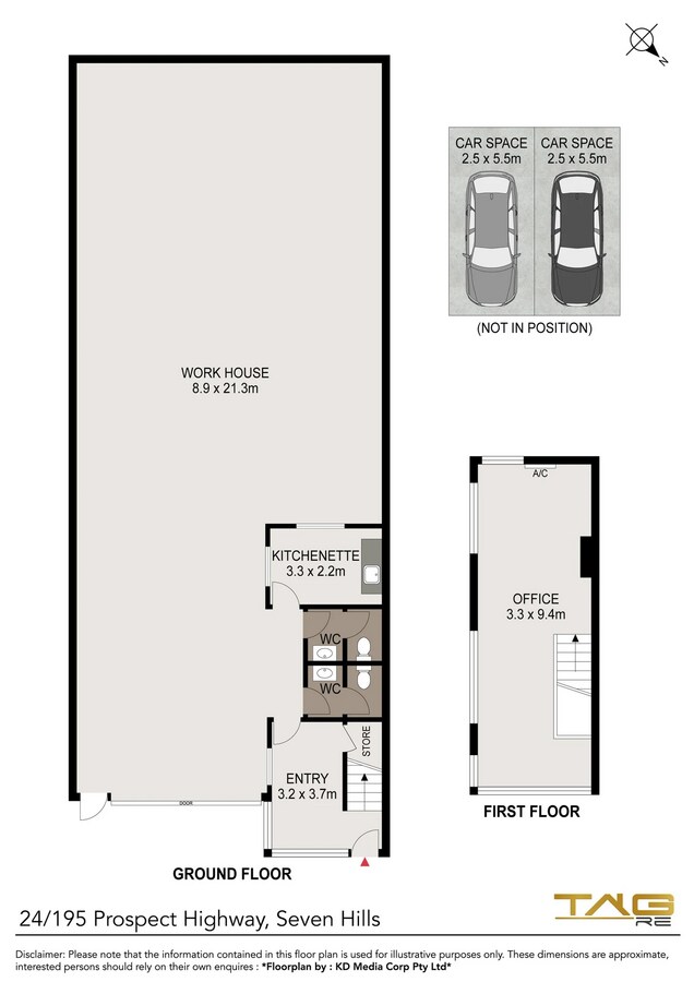 195 Prospect Hwy, Seven Hills, NSW 2147 - Unit 24 - - Floor Plan - Image 2 of 6