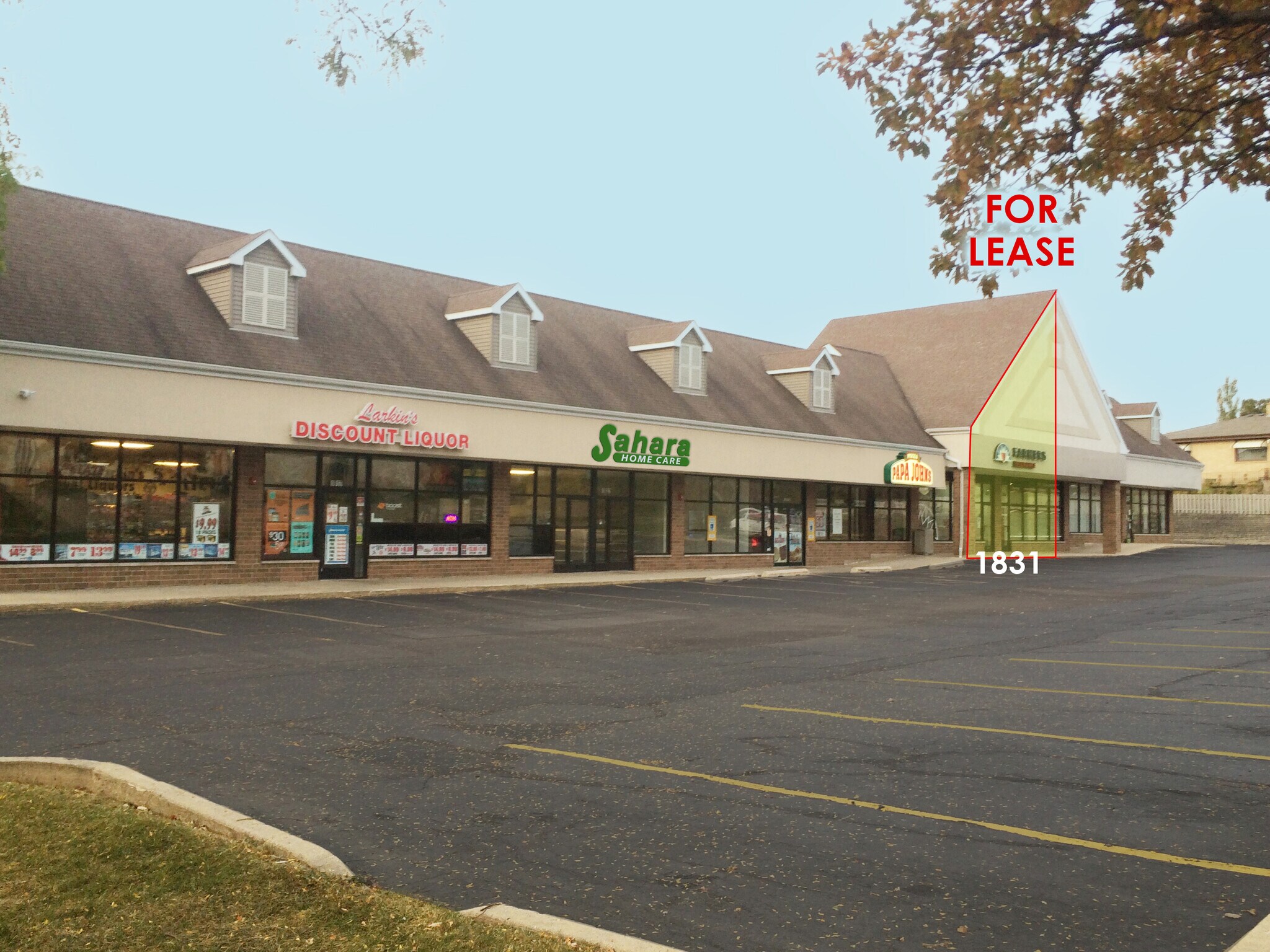 1825-1833 Larkin Ave, Elgin, IL for lease Building Photo- Image 1 of 7