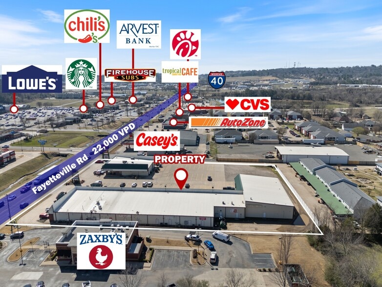 2215 Fayetteville Rd, Van Buren, AR for lease - Primary Photo - Image 1 of 26