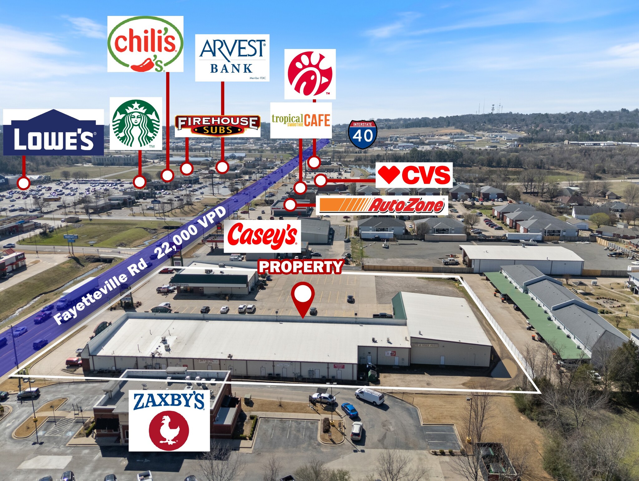 2215 Fayetteville Rd, Van Buren, AR for lease Primary Photo- Image 1 of 27