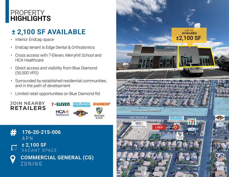 9035 Blue Diamond Rd, Las Vegas, NV à louer - Photo du bâtiment - Image 2 de 6