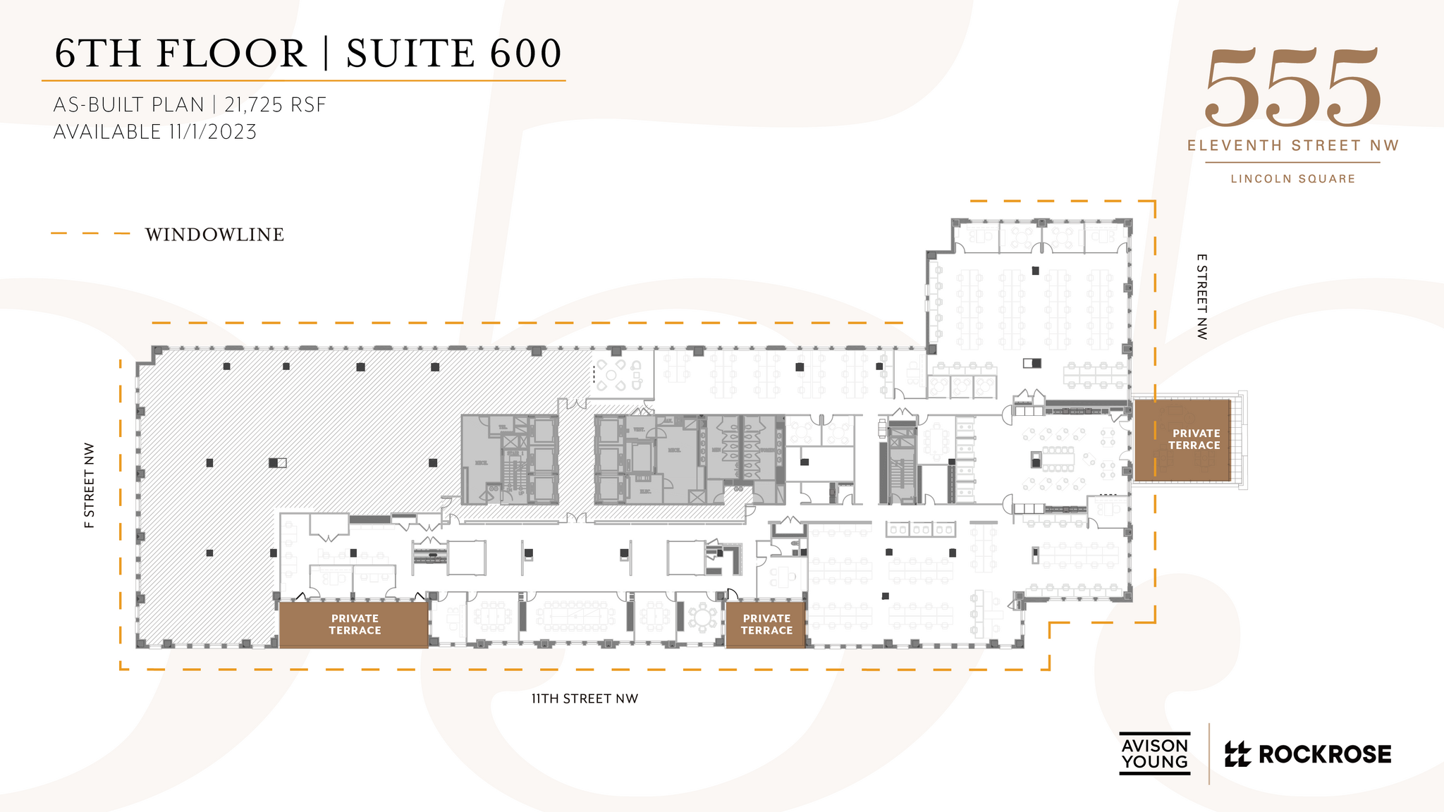 555 11th St NW, Washington, DC for lease Floor Plan- Image 1 of 1