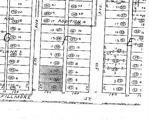 601 N 6th Ave, Phoenix, AZ for lease - Plat Map - Image 2 of 3