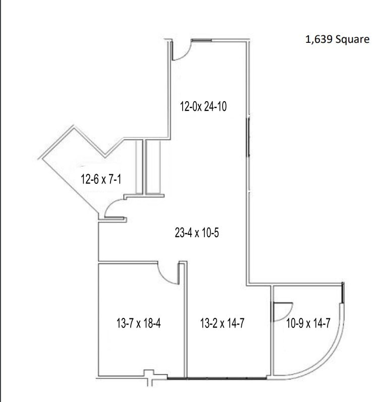 1845 Precinct Line Rd, Hurst, TX à louer Plan d’étage- Image 1 de 1