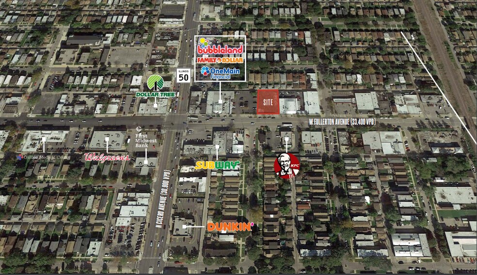 4748-4750 W Fullerton Ave, Chicago, IL à louer - Photo du bâtiment - Image 1 de 3