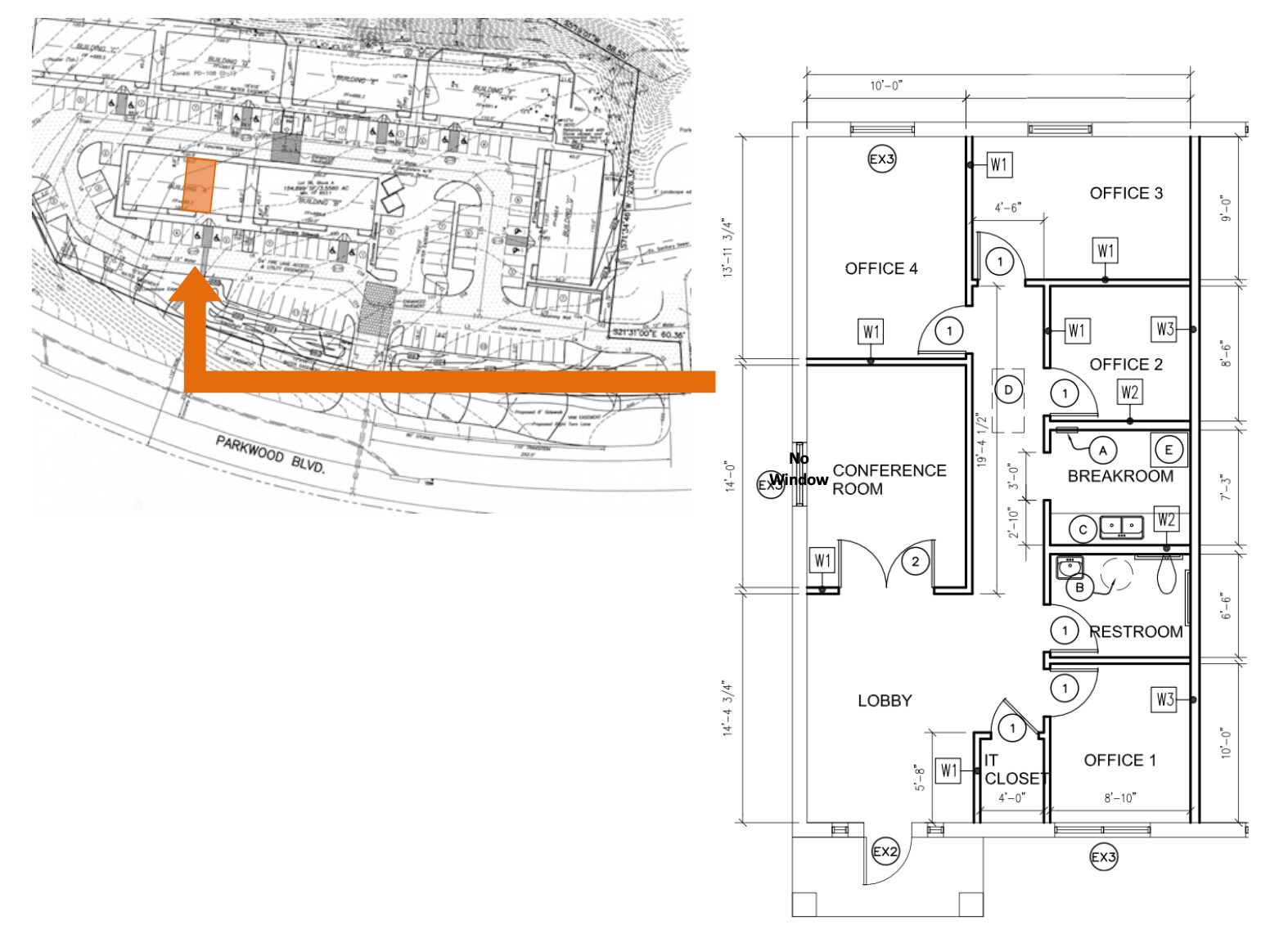 7000 Parkwood Blvd, Frisco, TX for lease Floor Plan- Image 1 of 7