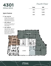 4401 Wilson Blvd, Arlington, VA à louer Plan d’étage- Image 1 de 1