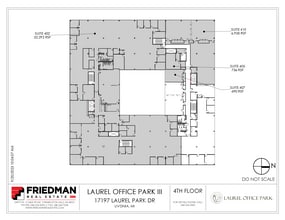 17197 N Laurel Park Dr, Livonia, MI for lease Floor Plan- Image 1 of 1