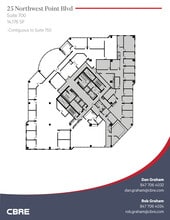 25 NW Point Blvd, Elk Grove Village, IL for lease Floor Plan- Image 1 of 2