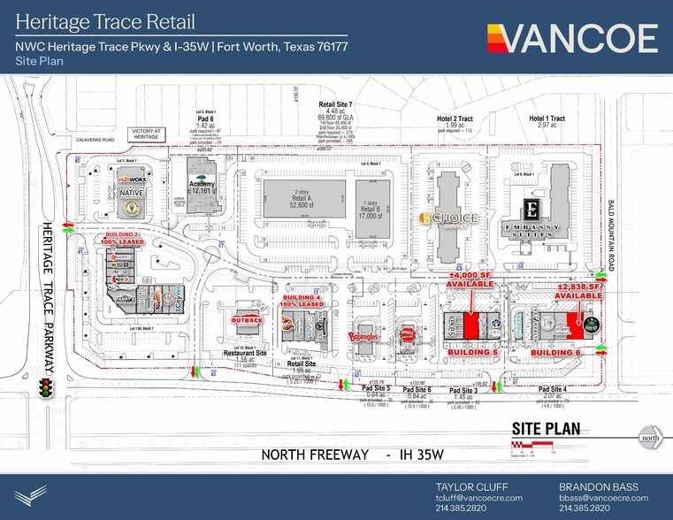 NWC Heritage Trace Pkwy & I-35W, Fort Worth, TX for lease - Building Photo - Image 3 of 13